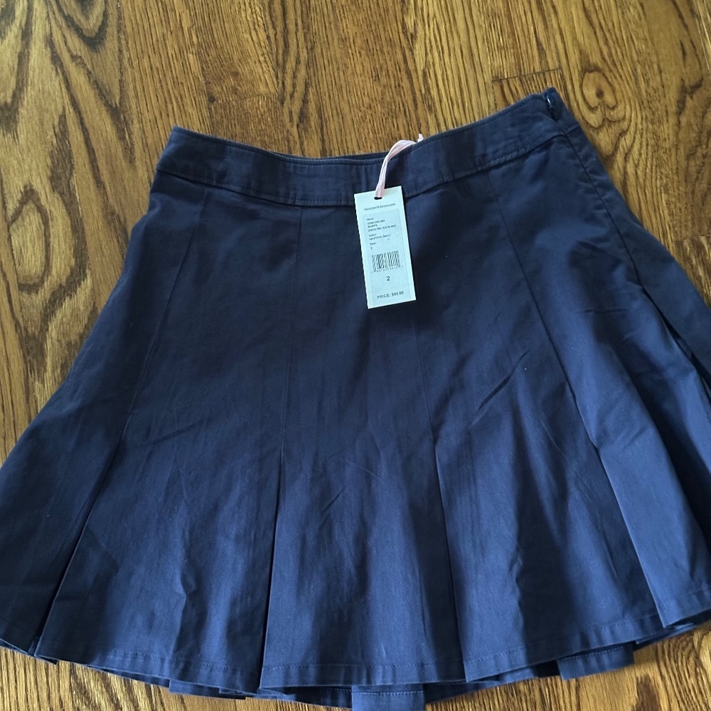 Navy Blue Vineyard Vines Skirt